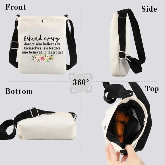 Versatile Crossbody Bag for Dance Teachers - Ideal Gift for Special Occasions - Picture 6 of 6